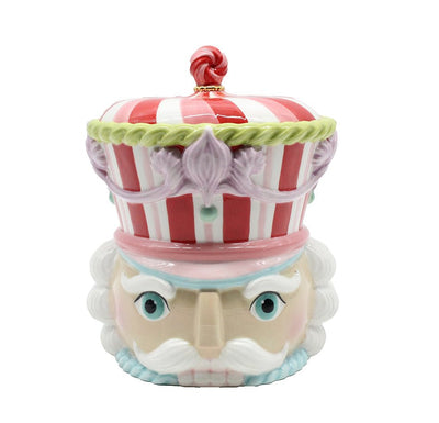 Nutcracker Ceramic Cookie Jar