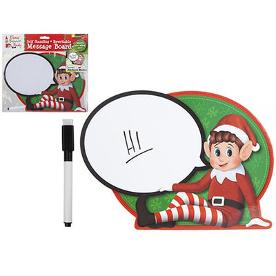Elf Speech Bubble Standing Message Board