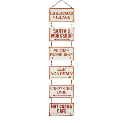 Christmas Village Sign 147x33cm