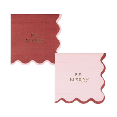 Be Merry Napkins Set of 18
