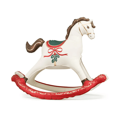 Rocking Horse Standing Christmas Foil Balloon 118cm