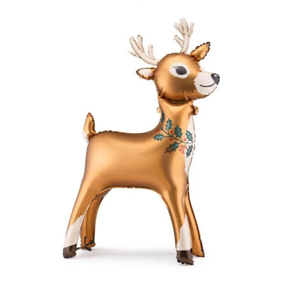 Reindeer Standing Foil Balloon 105cm