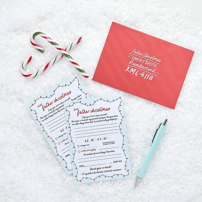 Letters to Santa Set of 10