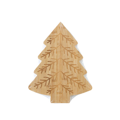 Christmas Tree Reusable Bamboo Cutting Board