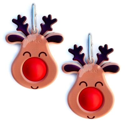 Mega Pop Reindeer Keychain 1 Pcs