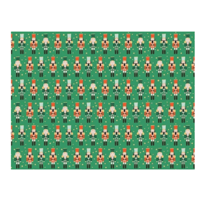 Nutcracker Gift Wrapping Paper Roll