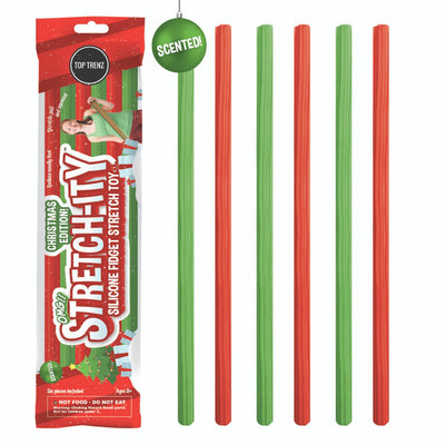 Omg Scented Stretch-ity Stretch Bands Xmas Edition Set of 6