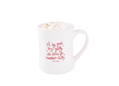 Oh By Gosh By Golly Mug White
