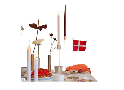 High Light Candlestick Brass 28cm