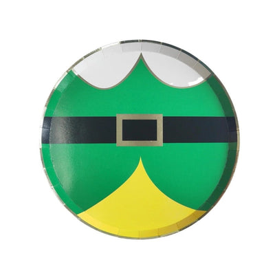 Elf Plates Small Set of 8