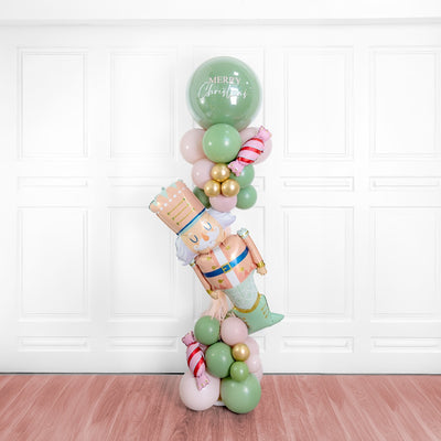 The Bright & Merry Nutcracker Balloon Stand 1.8m