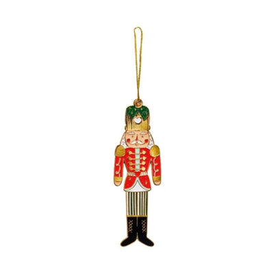 Nutcracker Metal Ornament