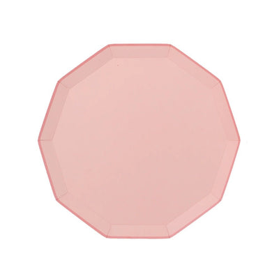 Petal Pink Signature Plates Small Set of 8