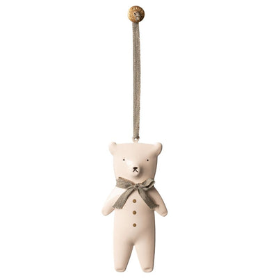 Teddy Bear Metal Ornament