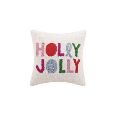 Holly Jolly Hook Pillow