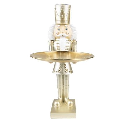 Nutcracker Gold with Brass Tray 35cm