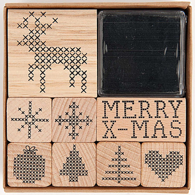 Stamp Set Christmas Crossstitch