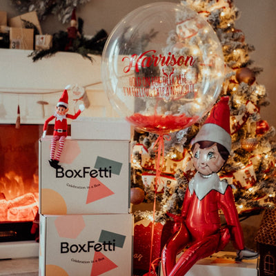 Elf Balloon - Hold on for your deer life (Elf not included)