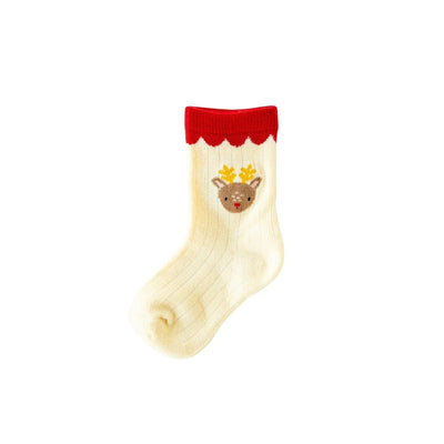 Dear Rudolph Socks Size 2-3 Years