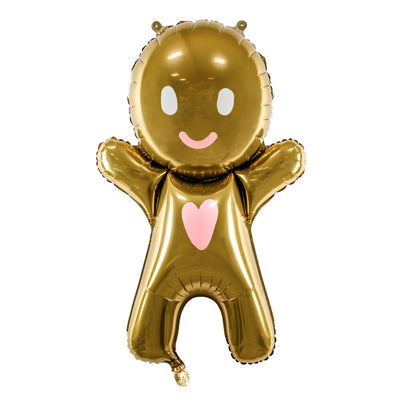 Gingerbread Man Foil Balloon