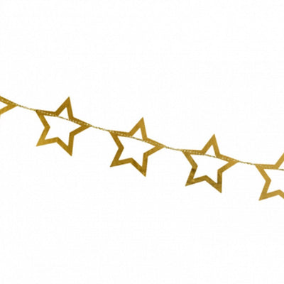 Garland Stars Gold 3m