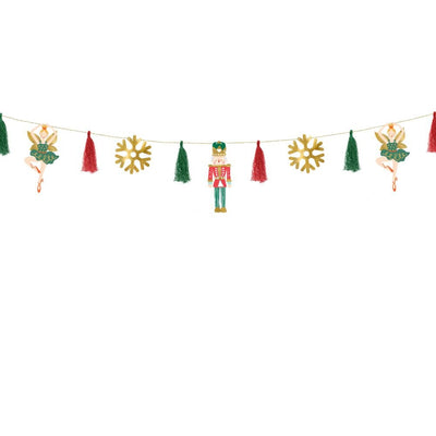 Paper garland Nutcracker