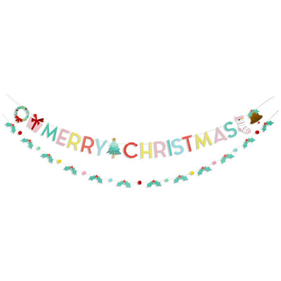 Holly Jolly Christmas Garland