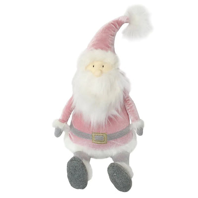 Santa Shelf Sitter Dusty Rose