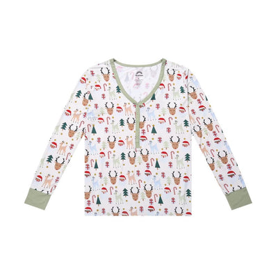 Santa & Friends Women's Bamboo Top
