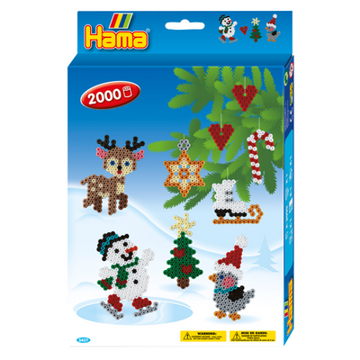 Hama Christmas Midi Beads Box