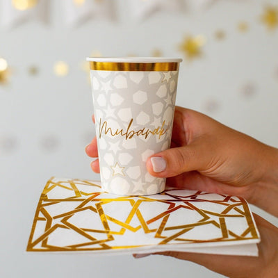 Levant Sky 'Mubarak' Cups Set of 24