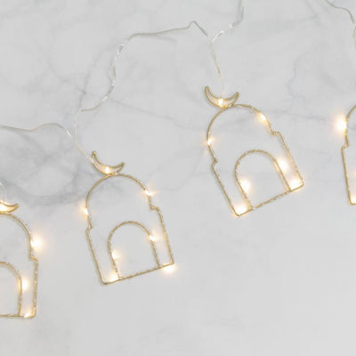 Masjid Silhouette String Lights 3M