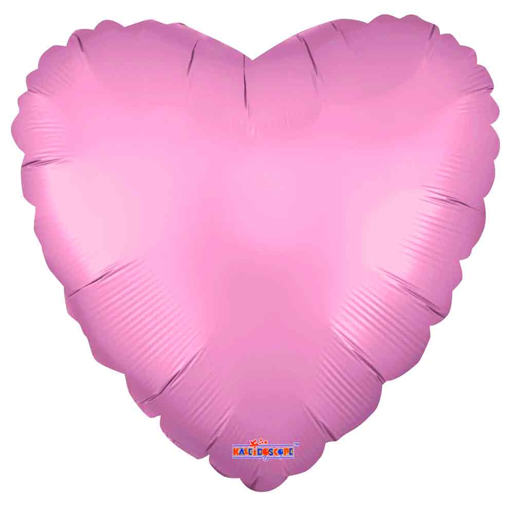18 Matte Pink Heart Foil Balloon Boxfetti Ae