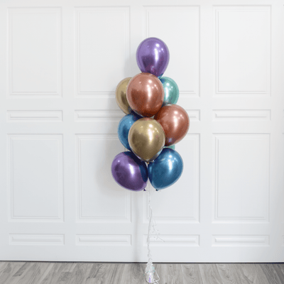 Chrome Balloon Bouquet