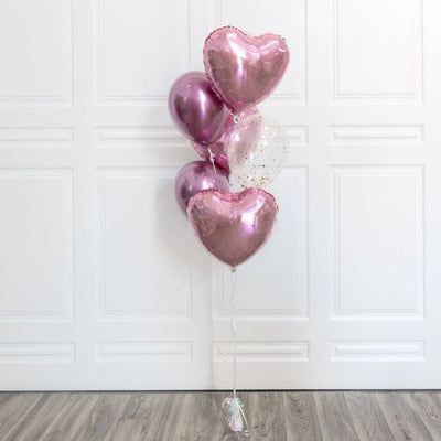 Pink Love Balloon Bouquet