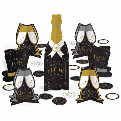 New Years Tabletop Decorating Kit Set