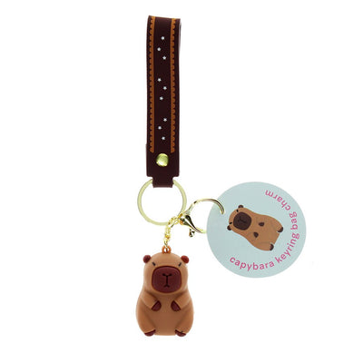 Capybara Keyring Bag Charm
