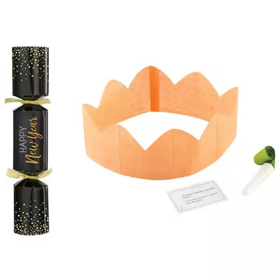 Happy New Year Crackers Set of 8