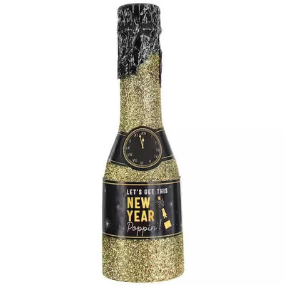 New Years Glitter Bottle Confetti Popper