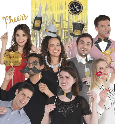 New Year Deluxe Photo Prop Kit Set of 21