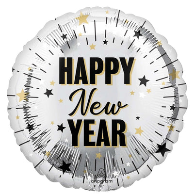 18" Elegant New Year Celebration Foil Balloon