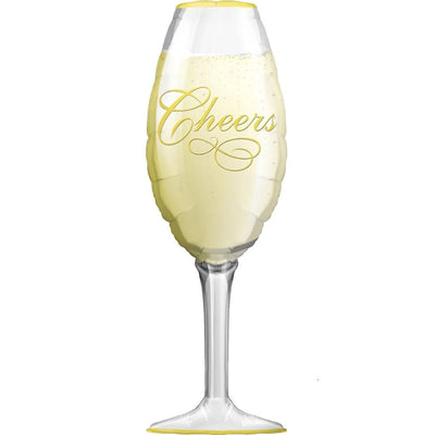 Champagne Glass Foil Balloon 96cm