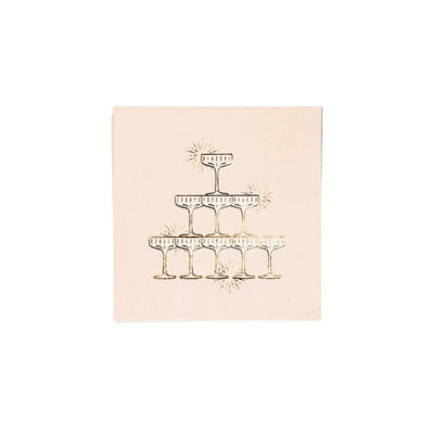 Champagne Tower Cocktail Napkins Set of 20