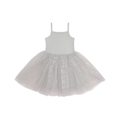Bob & Blossom Dress Silver Sparkle