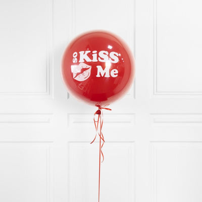 So Kiss Me Valentines Bubble Balloon in Box