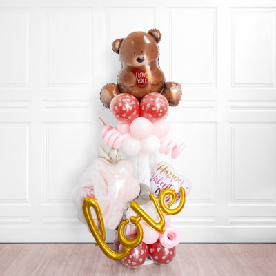 Happy Valentine's Day Love Balloon Stand