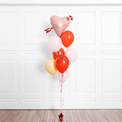 Shooting Love Balloon Bouquet