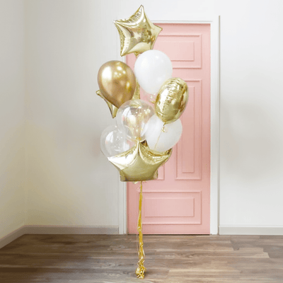 Golden Dream Balloon Bouquet