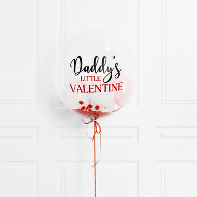 Daddy's Little Valentine Balloon in a Box