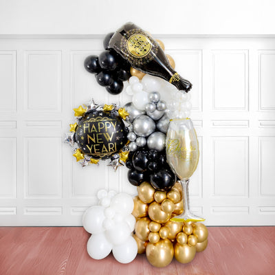 Cheers to the New Year Balloon Stand 2m